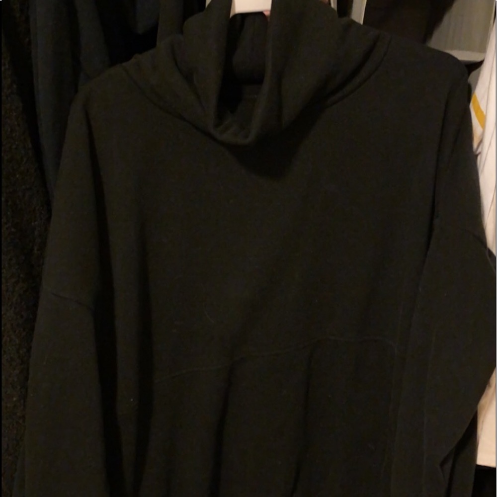Wide turtle neck sweater